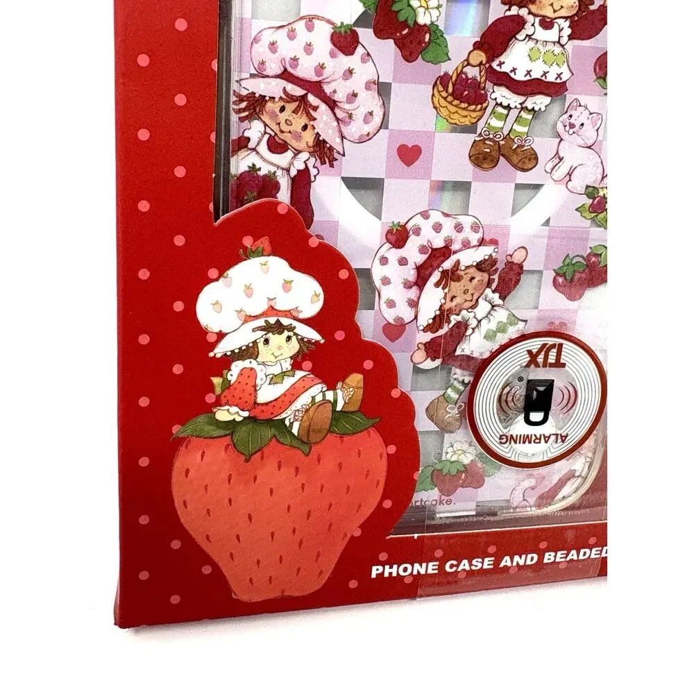 Strawberry Shortcake Skinny Dip iPhone 15 Pro Max Case Cover Beaded Strap Cover